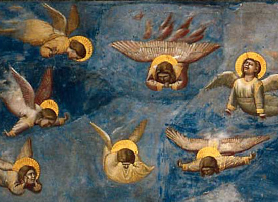 giotto the lamentation angels