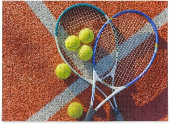 rsz 163554be51b658f15b027b324 jigsaw puzzle sport ball tennis racquet